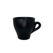 Load image into Gallery viewer, Urban Textured Black Cups and Saucers Packs of 6