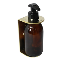 Load image into Gallery viewer, Dispenser Single Brass (200ml Amber)
