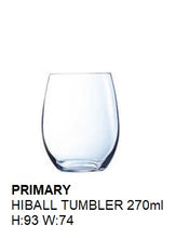 Load image into Gallery viewer, Chef & Sommelier Tumblers - Primary & Primarific Range (Packs of 6) - Kings Pride Procurement