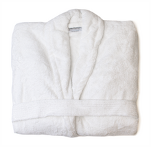 Load image into Gallery viewer, Luxury_Coral_Fleece_Gowns_White