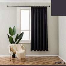 Load image into Gallery viewer, Amalfi Self Lined Curtains – Tape Top - Kings Pride Procurement
