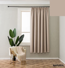 Load image into Gallery viewer, Amalfi Self Lined Curtains – Tape Top - Kings Pride Procurement
