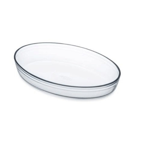 ARC Tempered Clear Glass Oven Dish Oval - Packs of 2