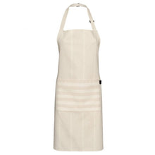 Load image into Gallery viewer, Abigail Marc Stone Stripe Cotton Apron
