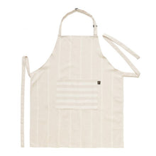 Load image into Gallery viewer, Abigail Marc Stone Stripe Cotton Apron
