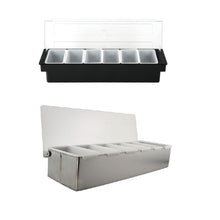 Load image into Gallery viewer, Condiment Bar Caddies 6 Compartments
