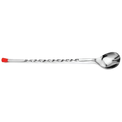 Bar Spoon Twill Red Tip
