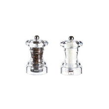 Load image into Gallery viewer, Bisetti Salt &amp; Pepper Mills Acrylic 10cm
