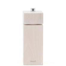 Load image into Gallery viewer, Bisetti Salt and Pepper Mills  Square Black and White 16.5cm
