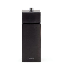 Load image into Gallery viewer, Bisetti Salt and Pepper Mills  Square Black and White 16.5cm
