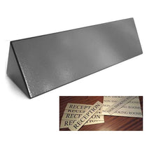 Load image into Gallery viewer, Desk Sign with Row Mark plaque - Kings Pride Procurement
