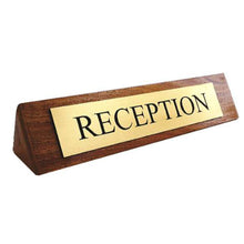 Load image into Gallery viewer, Desk Signs Solid Wood - Kings Pride Procurement
