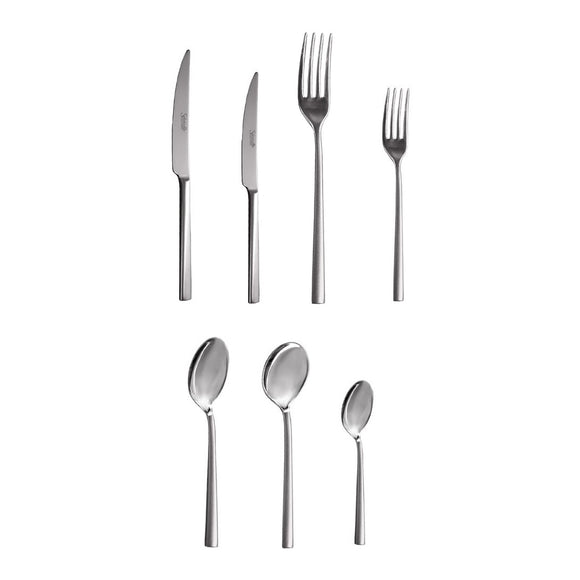 Salvinelli Exalt Ice Finished 18 10 Stainless Steel Cutlery - Packs of 12