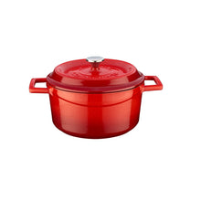 Load image into Gallery viewer, Lava Cast Iron Casseroles - Red - Kings Pride Procurement
