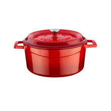 Load image into Gallery viewer, Lava Cast Iron Casseroles - Red - Kings Pride Procurement
