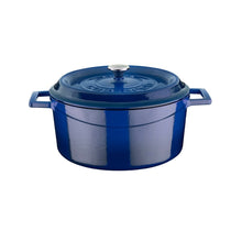 Load image into Gallery viewer, Lava Cast Iron Casseroles - Blue - Kings Pride Procurement
