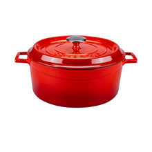 Load image into Gallery viewer, Lava Cast Iron Casseroles - Red - Kings Pride Procurement
