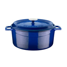 Load image into Gallery viewer, Lava Cast Iron Casseroles - Blue - Kings Pride Procurement

