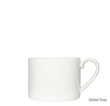 Load image into Gallery viewer, New Bone 220ml Cups &amp; 15cm Saucers Packs of 6 and 12
