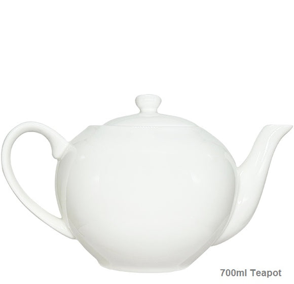 Nova New Bone 700ml Teapot Packs of 2