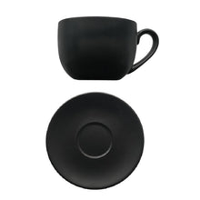 Load image into Gallery viewer, Studio Matt Black Cups and Saucers (Pack Sizes)
