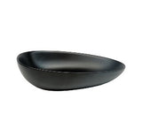 Studio Matt Black Oblong Coupe Plate  (Pack Sizes)