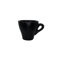 Load image into Gallery viewer, Urban Textured Black Cups and Saucers Packs of 6
