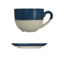 Load image into Gallery viewer, Mezzo Blue Cups and Saucers (Pack Sizes)
