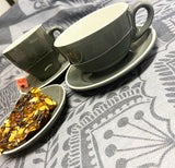 Studio Cafe Grey Cups and Saucers Packs of 6