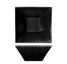 Load image into Gallery viewer, Urban Textured Black Square Trumpet Bowls (Pack Sizes)

