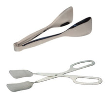 Load image into Gallery viewer, Pastry Tongs Stainless Steel
