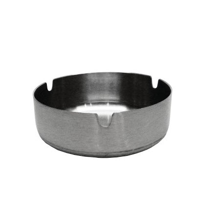 Ashtray Slotted Stackable Stainless Steel- 100mm