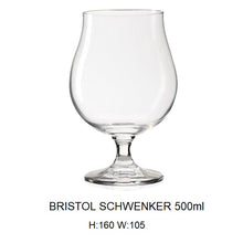 Load image into Gallery viewer, Stemmed Beer Glasses (Packs of 6 ) - Kings Pride Procurement
