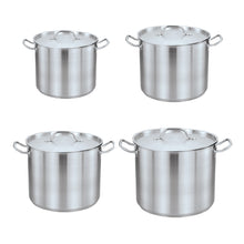 Load image into Gallery viewer, Stainless Steel Casserole Pots with Lids
