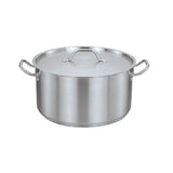 Stainless Steel Deep Stock Pots with Lids