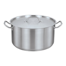Load image into Gallery viewer, Stainless Steel Deep Stock Pots with Lids

