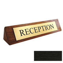 Load image into Gallery viewer, Desk Signs Solid Wood - Kings Pride Procurement
