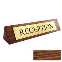 Load image into Gallery viewer, Desk Signs Solid Wood - Kings Pride Procurement
