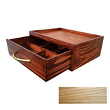 Tea Station with Drawer Solid Wood - Kings Pride Procurement