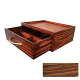 Tea Station with Drawer Solid Wood - Kings Pride Procurement