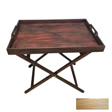 Load image into Gallery viewer, Butlers Tray with Stand Solid Wood - Kings Pride Procurement
