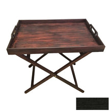 Load image into Gallery viewer, Butlers Tray with Stand Solid Wood - Kings Pride Procurement

