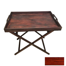 Load image into Gallery viewer, Butlers Tray with Stand Solid Wood - Kings Pride Procurement
