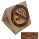 Small Desk Signs Solid Wood - Kings Pride Procurement