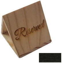 Load image into Gallery viewer, Small Desk Signs Solid Wood - Kings Pride Procurement
