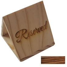 Load image into Gallery viewer, Small Desk Signs Solid Wood - Kings Pride Procurement
