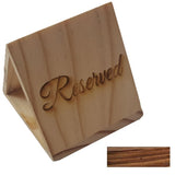 Small Desk Signs Solid Wood - Kings Pride Procurement
