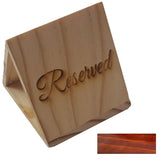 Small Desk Signs Solid Wood - Kings Pride Procurement