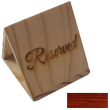 Load image into Gallery viewer, Small Desk Signs Solid Wood - Kings Pride Procurement
