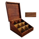 Tea Box Slanted - Solid Wood - Kings Pride Procurement